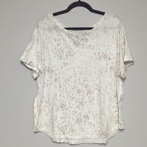 Maurices White Short Sleeve Shirt
